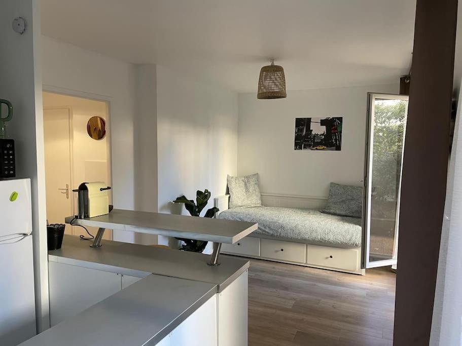 Studio 28 M2 & Jardin Privatif 20 M2 Montigny-le-Bretonneux Luaran gambar